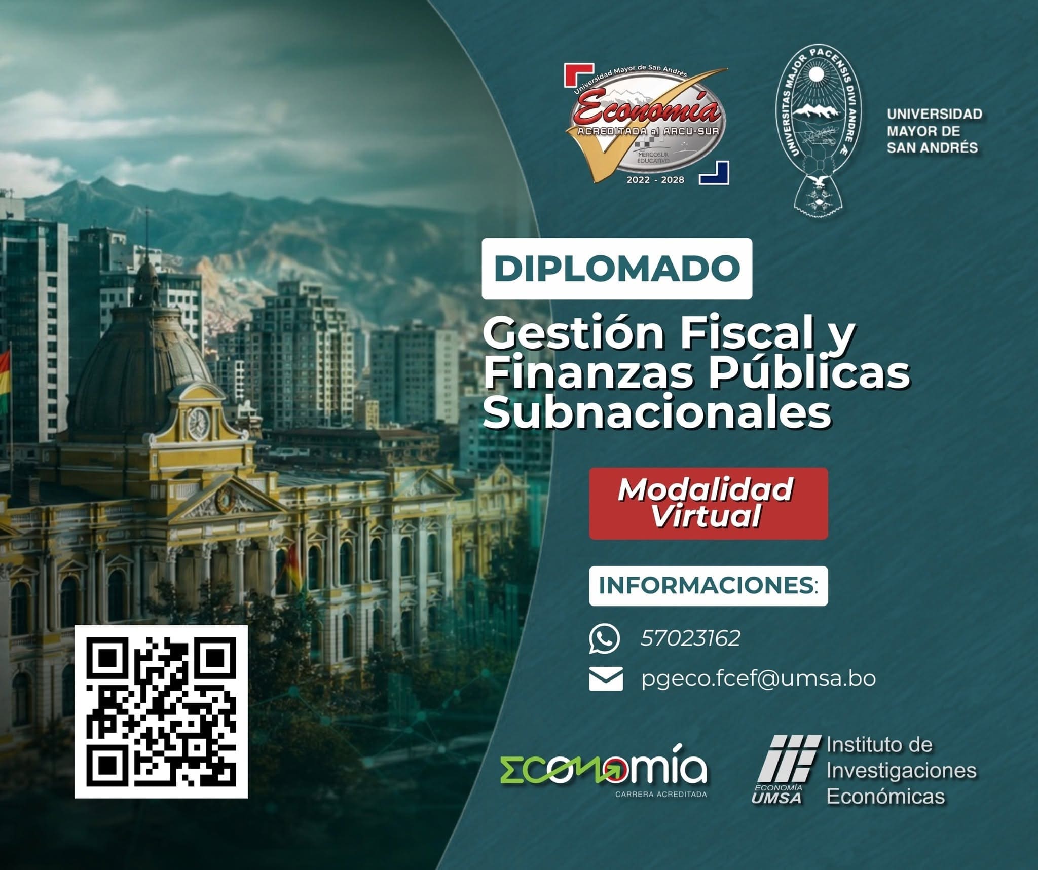 Diplomado en Gestión Fiscal y Finanzas Públicas Subnacionales | Primera Versión