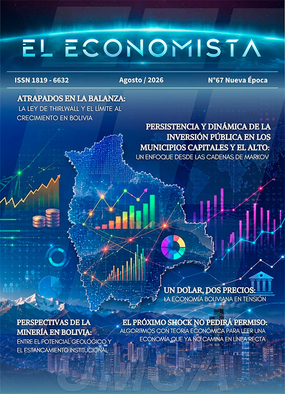 Portada de El Economista N.º 67